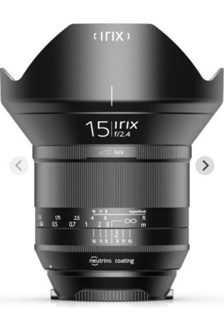 ♦️♦️♦️Irix 15mm f/2.4 Blackstone Canon EF♦️♦️♦️