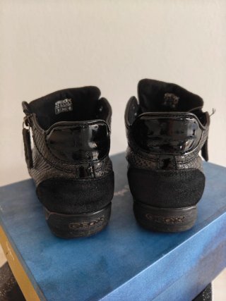 Scarpe Geox donna nere/grigie