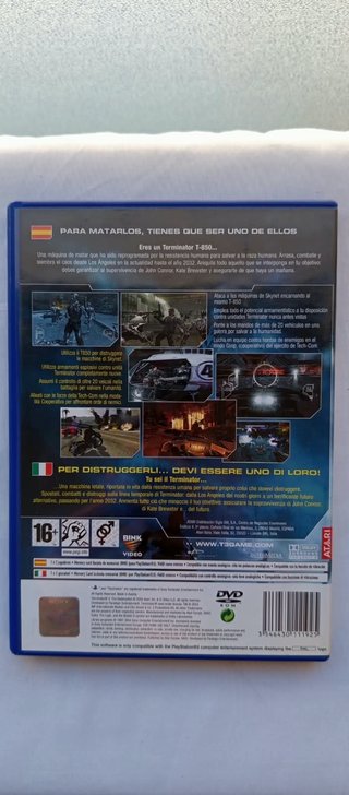Terminator 3: The Redemption PS2 PAL Es Completo