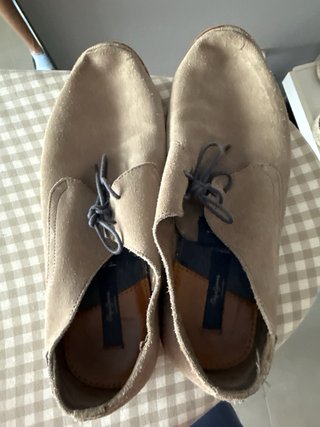 Zapatos Pepe Jeans Beige y Azul