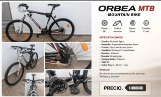 Orbea MTB Aluminio 26 21v