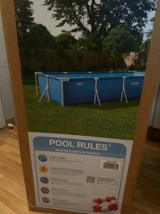 Piscina Rectangular Intex 4.50m x 2.20m