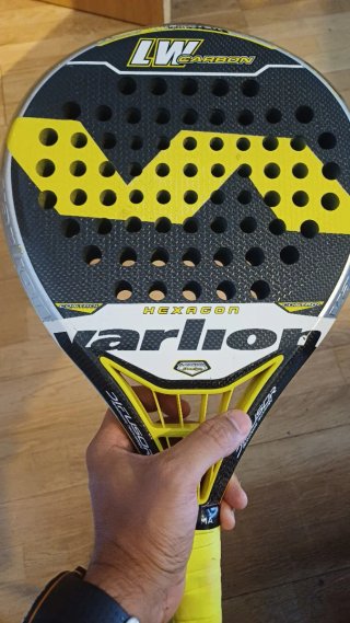 Pala Padel Reparada Varlion Hexagon LW Carbon