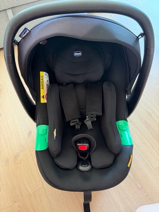 Cochecito Chicco Mysa Trio 2024 plegable + Isofix