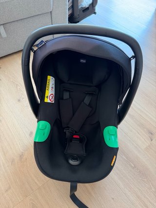 Cochecito Chicco Mysa Trio 2024 plegable + Isofix
