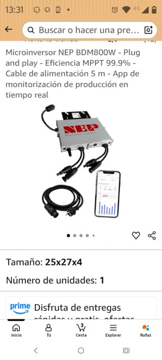 Microinversor NEP Northern Electric