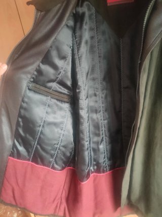 Chaqueta GML Hombre Marrón/Verde