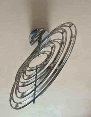 Plafoniera LED 24 lampadine cerchi orientabili