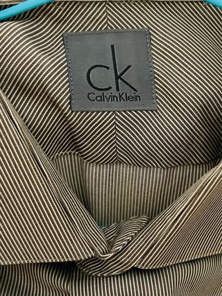Camisa Calvin Klein Rayas