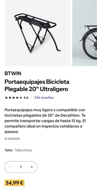 Bicicleta BTWIN Decathlon