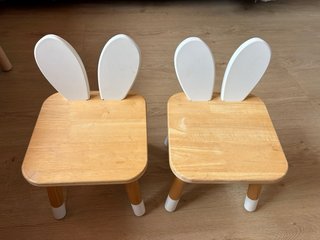 Mesa y 2 Sillas Infantiles con Cajones