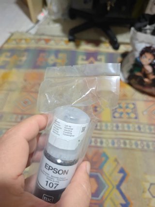 Inchiostro Nero Epson Ecotank 107 BK