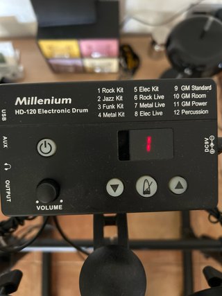Batería Electrónica Millenium HD120 + Pad Malla