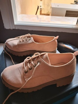 Zapatos Emmas Cordones Rosa Talla 37