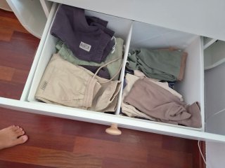 Cambiador Ikea Blanco y Gris