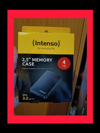 Disco Duro Externo Intenso 4TB USB 3.2