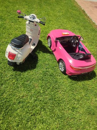 Coche y Moto Eléctrica Niños conjunto