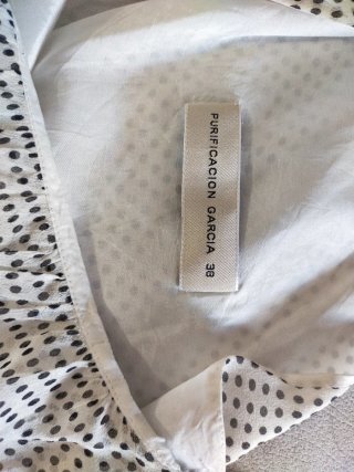 Vestido de verano Purificación García T38.