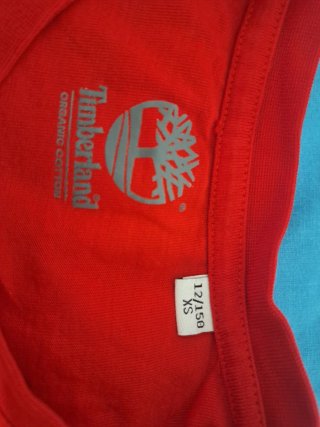 Camiseta Timberland Roja Talla 12