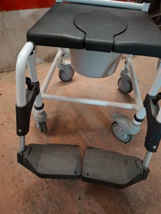Silla de ruedas y WC