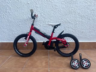 Bicicleta Infantil Roja TEAM 16