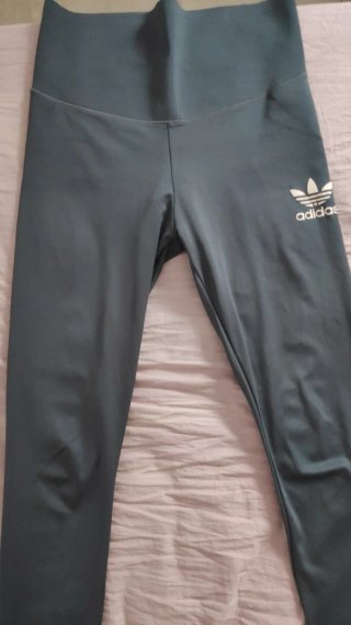 Leggings deportivos Adidas gris marengo