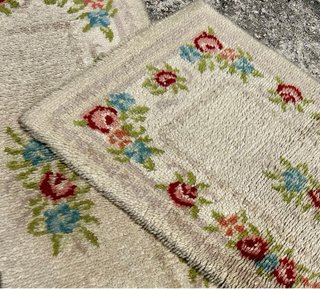 Conjunto 3 alfombras pie de cama