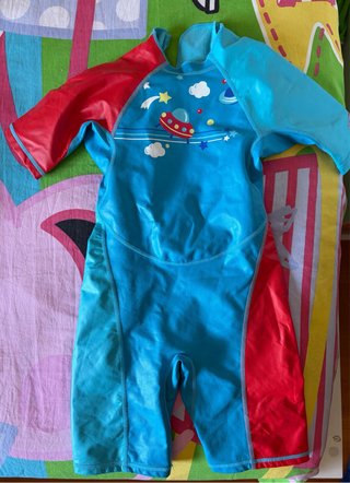 Neopreno natación infantil espacial