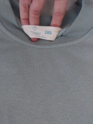 Conjunto chándal y sudadera verde