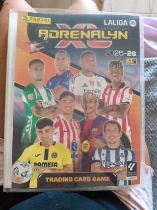 Álbum Panini Adrenalyn LaLiga 2025-26 sin cartas
