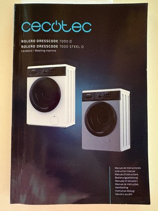 Lavadora Cecotec 7 kg