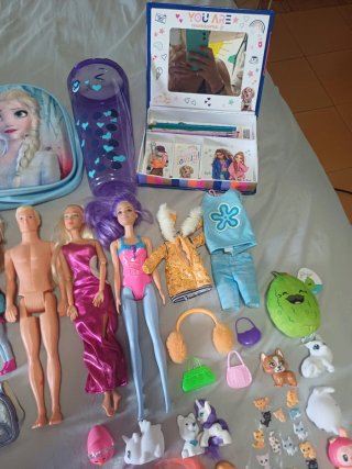 Lote juguetes niña