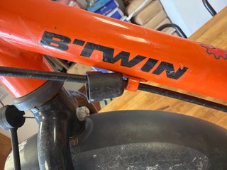 Bicicleta infantil B'Twin naranja