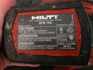 Taladro Hilti SF 150-A