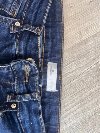 Lote 5 pantalones vaqueros y de colores T36