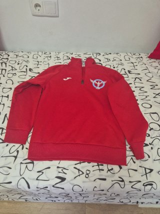Sudadera Joma Roja Media Cremallera