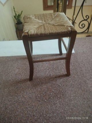 Mesa de cocina madera de haya, con 4 sillas y 2 t.