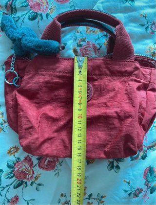 Borsa Kipling in nylon rosso