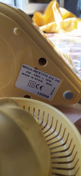 Exprimidor Moulinex Citraplus 600 Amarillo