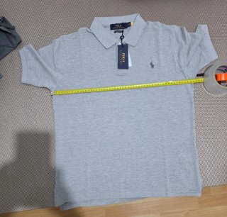 Polo Ralph Lauren Camisa Gris Talla M