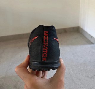 Scarpe Nike da calcio Erba Sintetica Nero Rosse