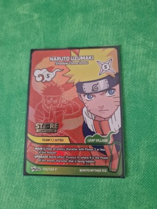 Carta Naruto Uzumaki Shadow Clone Jutsu