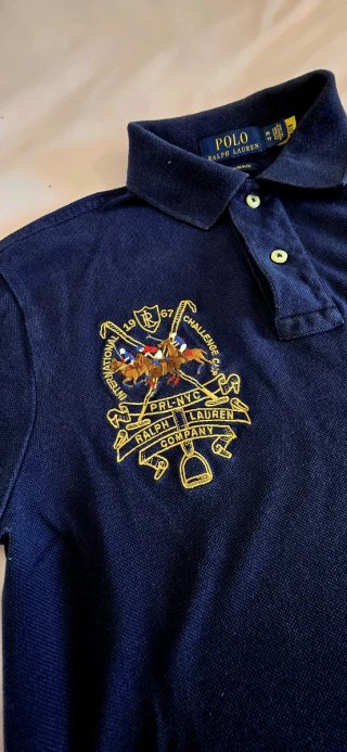 Polo Ralph Lauren Custom Slim Fit Azul Marino XS