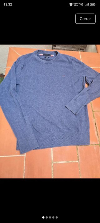 Jersey Tommy Hilfiger Azul Talla M