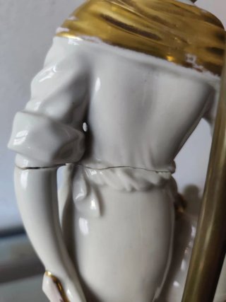 Lámpara de mesa decorativa porcelana