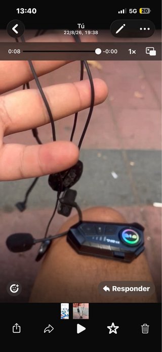 Bluetooth Casco Moto Intercomunicador