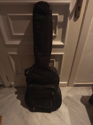 Funda para guitarra negra