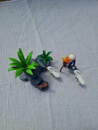 Lote 50. Playmobil Cabrero