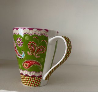 Tazas de cerámica con diseño