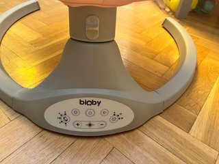 Hamaca electrónica para bebé.